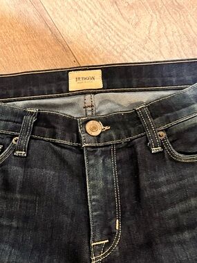 Hudson Jeans Woman’s Dark Indigo Slim Straight Jeans